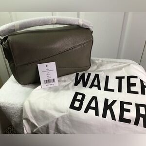Walter Baker Gray Crossbody Bag with Durable Design